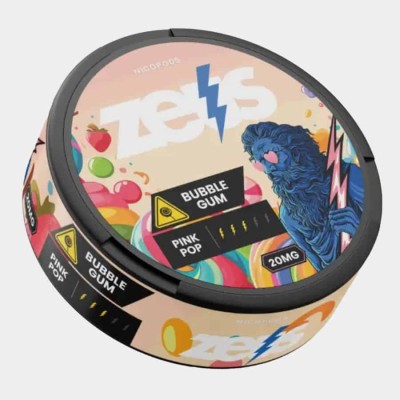 Снюс ZEUS Bubble Gum 50 мг/г (бестабачный)