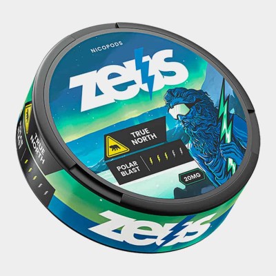 Снюс ZEUS True North 20 мг/г (бестабачный)