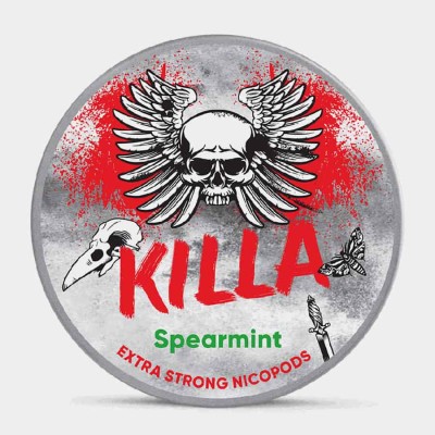 Снюс Killa Spearmint 16 мг/г (бестабачный)
