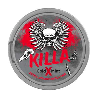 Снюс Killa X Cold Mint 16 мг/г (бестабачный)