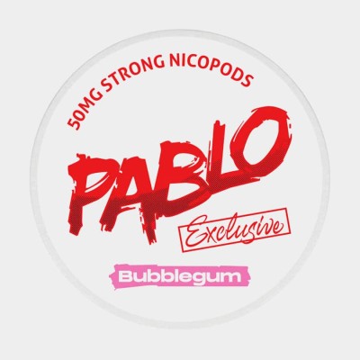 Снюс Pablo Exclusive Bubblegum 50 мг/г (бестабачный)