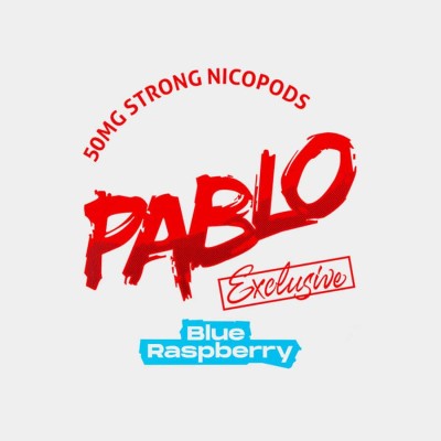 Снюс Pablo Exclusive Blue Raspberry 50 мг/г (бестабачный)