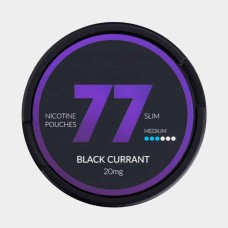 Снюс 77 Black Currant Medium 16 мг/г (бестабачный)