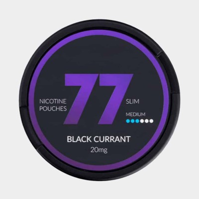 Снюс 77 Black Currant Medium 16 мг/г (бестабачный)