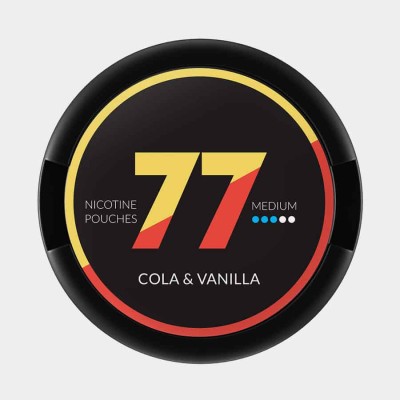 Снюс 77 Cola Vanilla Medium 16 мг/г (бестабачный)