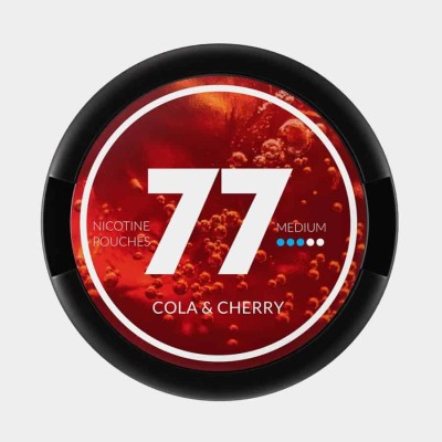 Снюс 77 Cola Cherry Medium 16 мг/г (бестабачный)