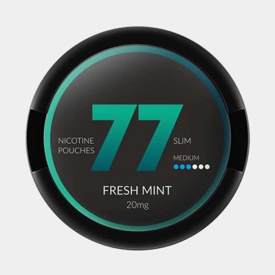 Снюс 77 Fresh Mint Medium 16 мг/г (бестабачный)