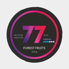 Снюс 77 Forest Berry Medium 16 мг/г (бестабачный)