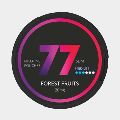 Снюс 77 Forest Berry Medium 16 мг/г (бестабачный)