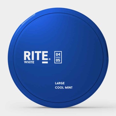Снюс Rite Cool Mint Large 28 мг/г (бестабачный)