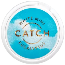 Снюс Catch Eucalyptus Mini White Dry 8 мг/г (табачный, тонкий)