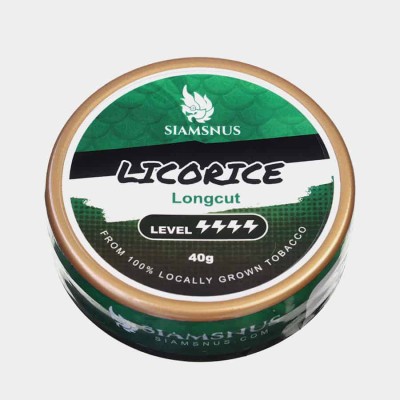 Снюс Siamsnus Longcut Licorice 16 мг/г (табачный)