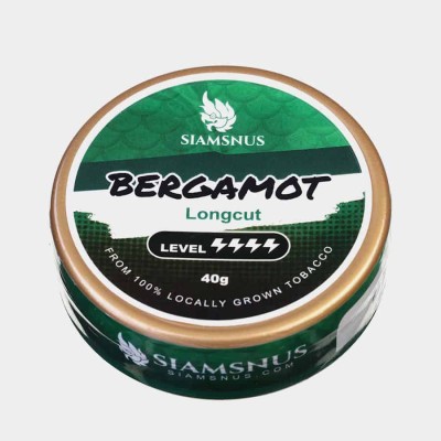 Снюс Siamsnus Longcut Bergamot 16 мг/г (табачный)