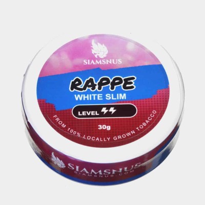 Снюс Siamsnus Rappe White Slim 8 мг/г (табачный, тонкий)