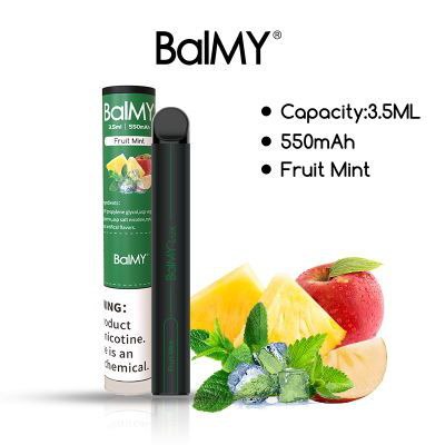 Электронная сигарета BalMY LUX - Fruit Mint 5% (800 тяг)